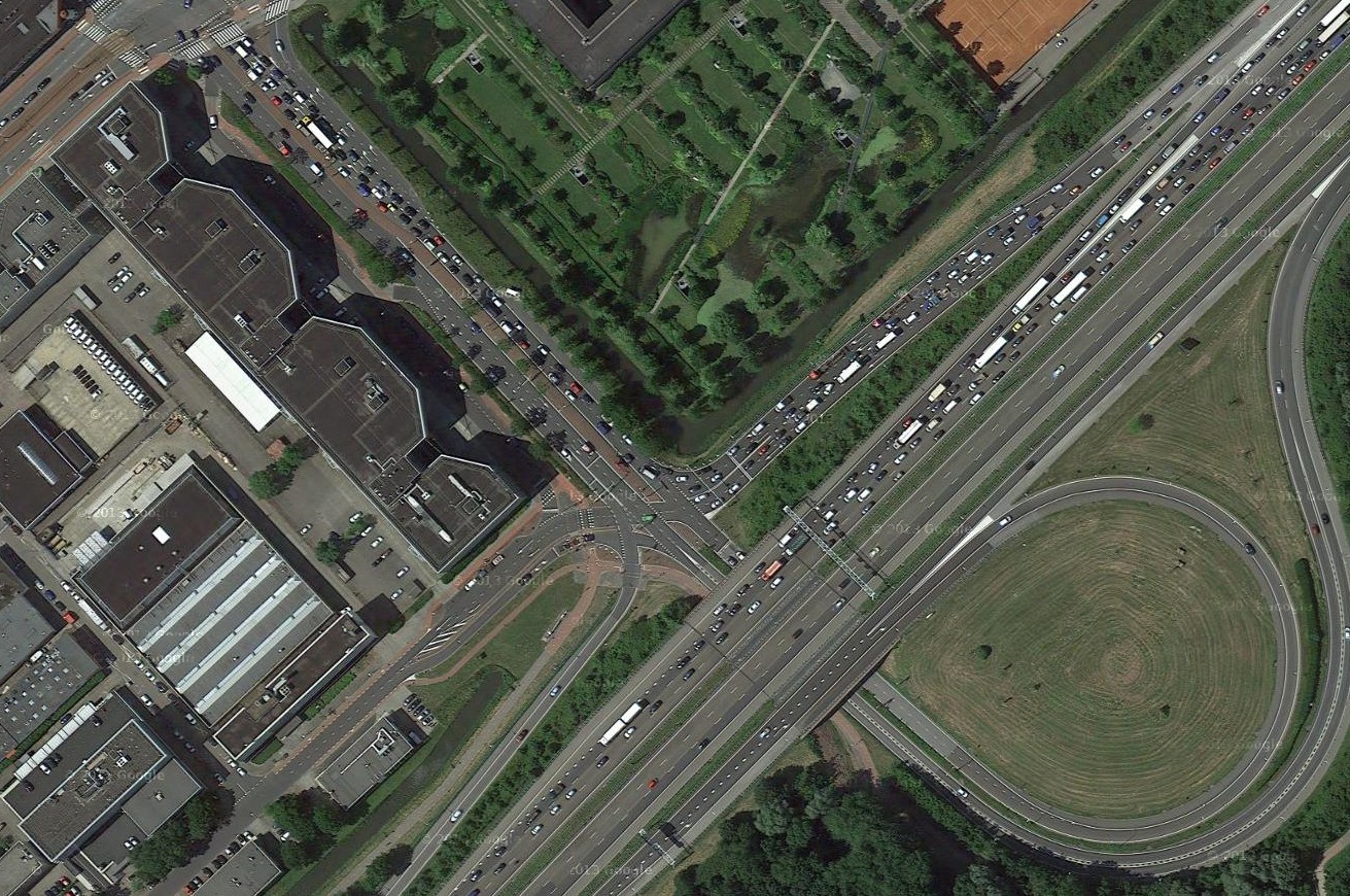 Reconstructie afrit rijksweg A4